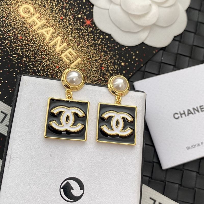 Ch*el earrings